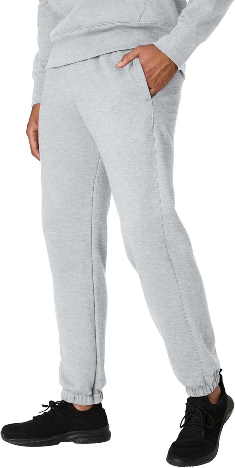 Hanes Men's Jogger Sweatpants - Heavyweight Fleece with Pockets | 30" Inseam