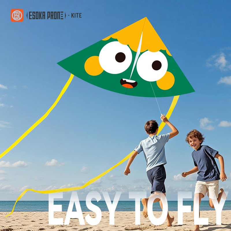 ESOKA PRON Kites ，Easy to Fly for Kids and Adults& Beginner, Outdoor Kite for Boys & Girls Toy,Perfect for Beaches and Parks & Family Fun (Pink Green Purple 3 Piece Set, 3)
