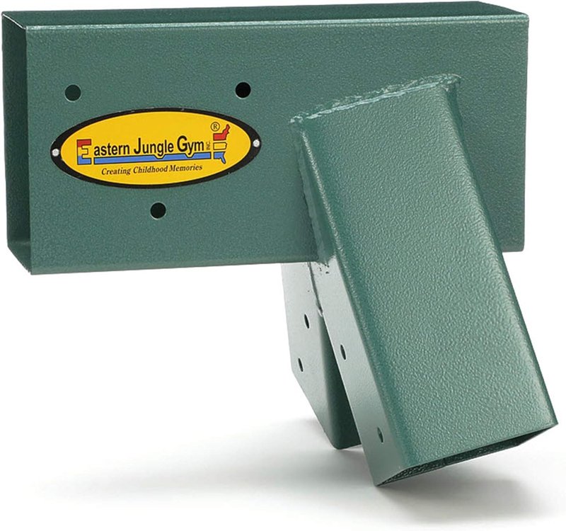 Eastern Jungle Gym Easy 1-2-3 A-Frame 2 Brackets for Swing Set with All Mounting Hardware, Green
