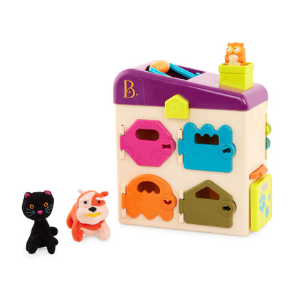 B. toys – Toy Vet Set For Toddlers, Kids – Pet Care – Pretend Play Set – Tools, Plush Toys – 2+ Years