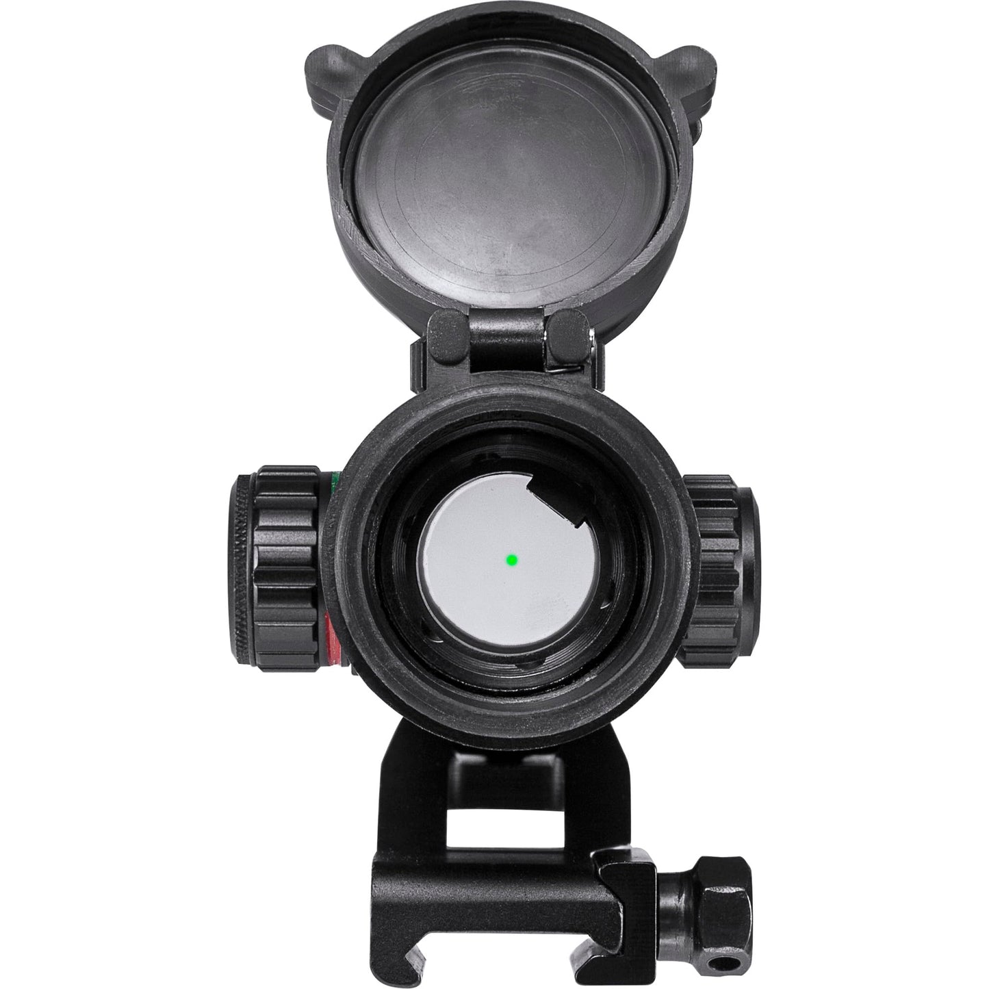 Barska 1x30mm Red Dot Sight – 3.5 MOA, Adjustable Brightness, for Handguns, Rimfire Rifles, Shotguns, Crossbows, with Weaver Mount & Multi-Coated Optics