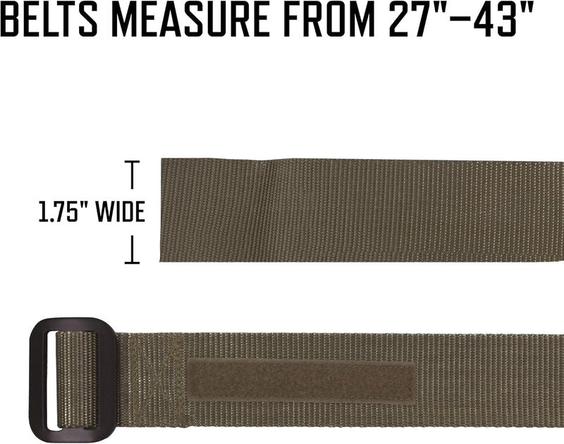 Rothco Tactical Riggers Belt - Adjustable Utility Duty Belt for Active-Duty Use | Military Style