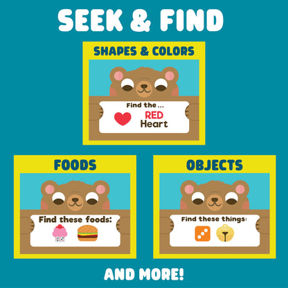 Chuckle & Roar Sensory Seek & Find Scavenger Hunt Bear