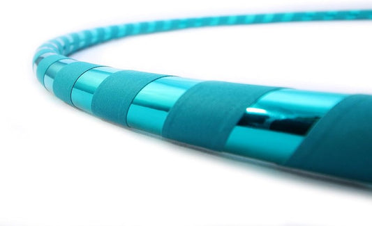 Weighted Fitness Hula Hoop for Adults - Ideal for Weight Loss & Core Workouts | Large Diameter, Handmade in USA, Multiple Sizes & Colors