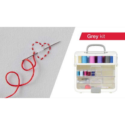 Singer Sew It Goes 224 Piece Set, White, One Size