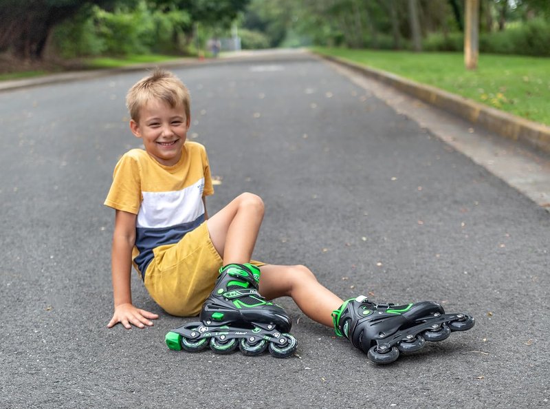Adjustable Inline Skates for Kids | Light-Up Wheels | Ages 4-16 | Boys & Girls