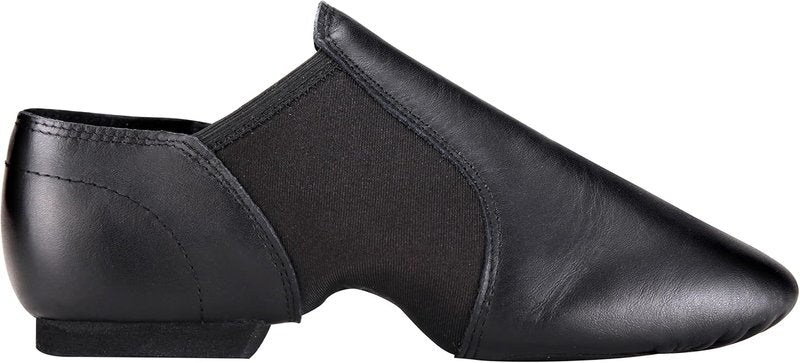 Unisex Leather Jazz Dance Shoes - Comfortable Slip-On Design for Men & Women