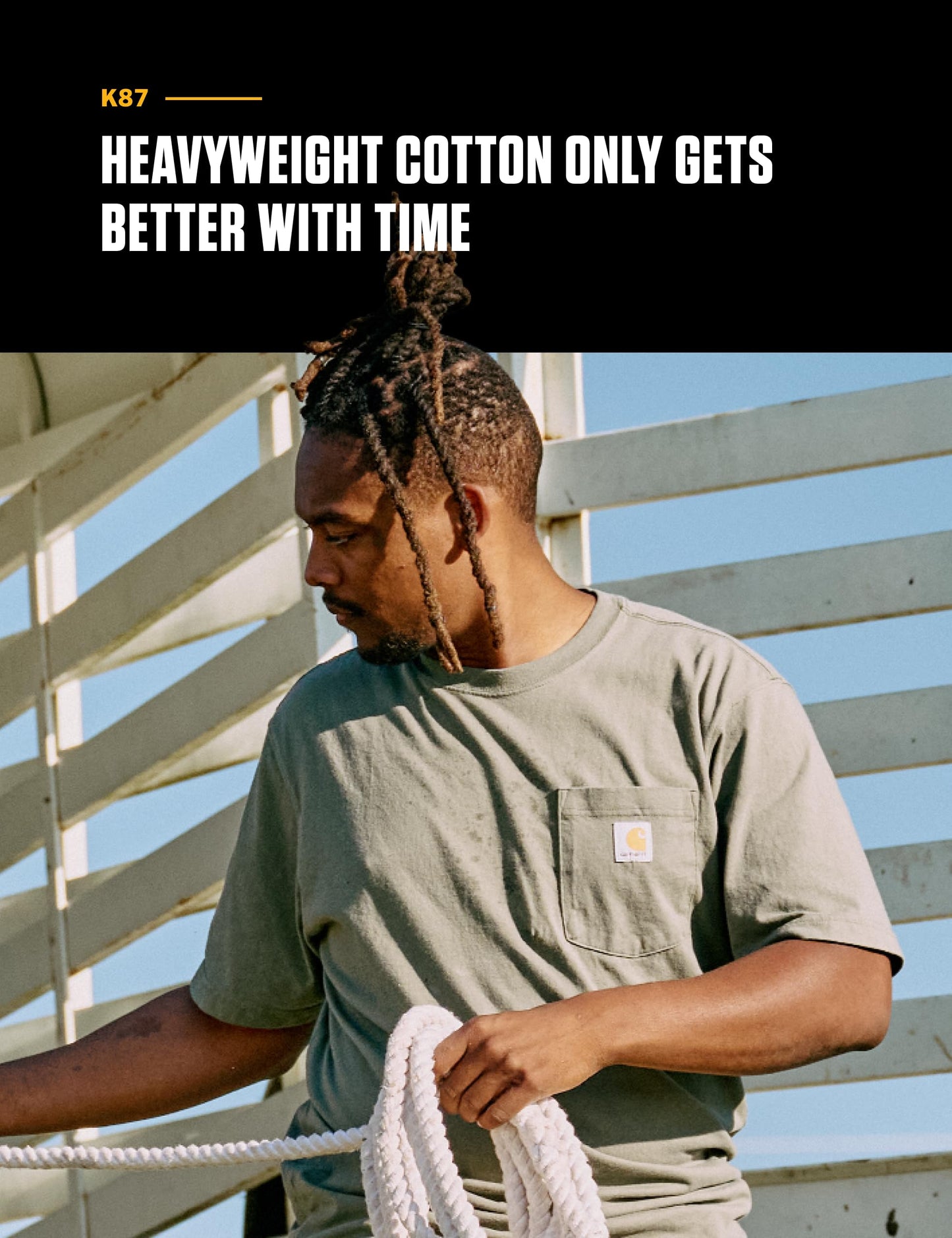 Carhartt Mens Loose Fit Heavyweight Short-Sleeve Pocket T-Shirt Work Utility t Shirts, Black, X-Large US