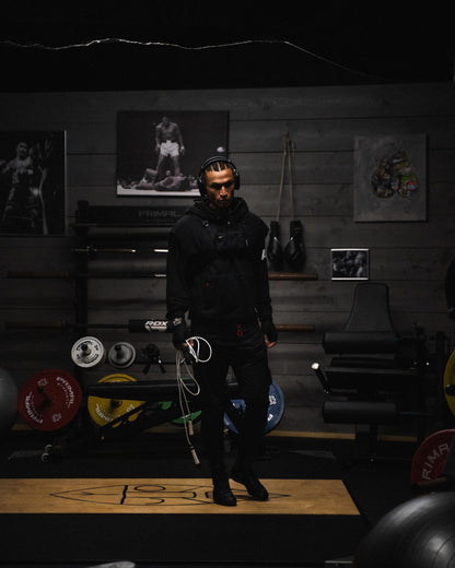 BOXROPE, A Jump Rope Made For Boxing, Tangle-Free, 15% Heavier Than A Normal PVC Rope, Boxer Jump Rope, Adjustable, Includes Grip Tapes For More Grip, Skipping Rope for Boxers, Premium Quality (Grey