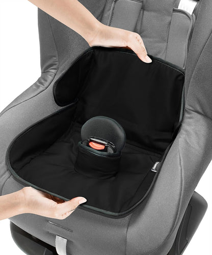 Potty Training Car Seat Protector Cover - Waterproof Soft Piddle Pads for Toddlers and Baby Carseat - Travel-Friendly Universal Machine Washable Liner Mat for Spills, Nappy Leaks, Accidents - Black