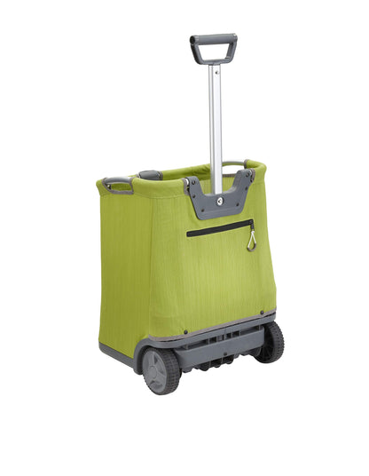 Gorilla Carts GCSS-11G-COM Collapsible Soft-Sided Folding Garden Cart, 150-Pound Capacity, Green