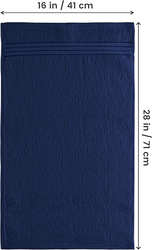 Utopia Towels 6 Piece Premium Hand Towels Set, 16 by 28 inches, 100% Ring Spun