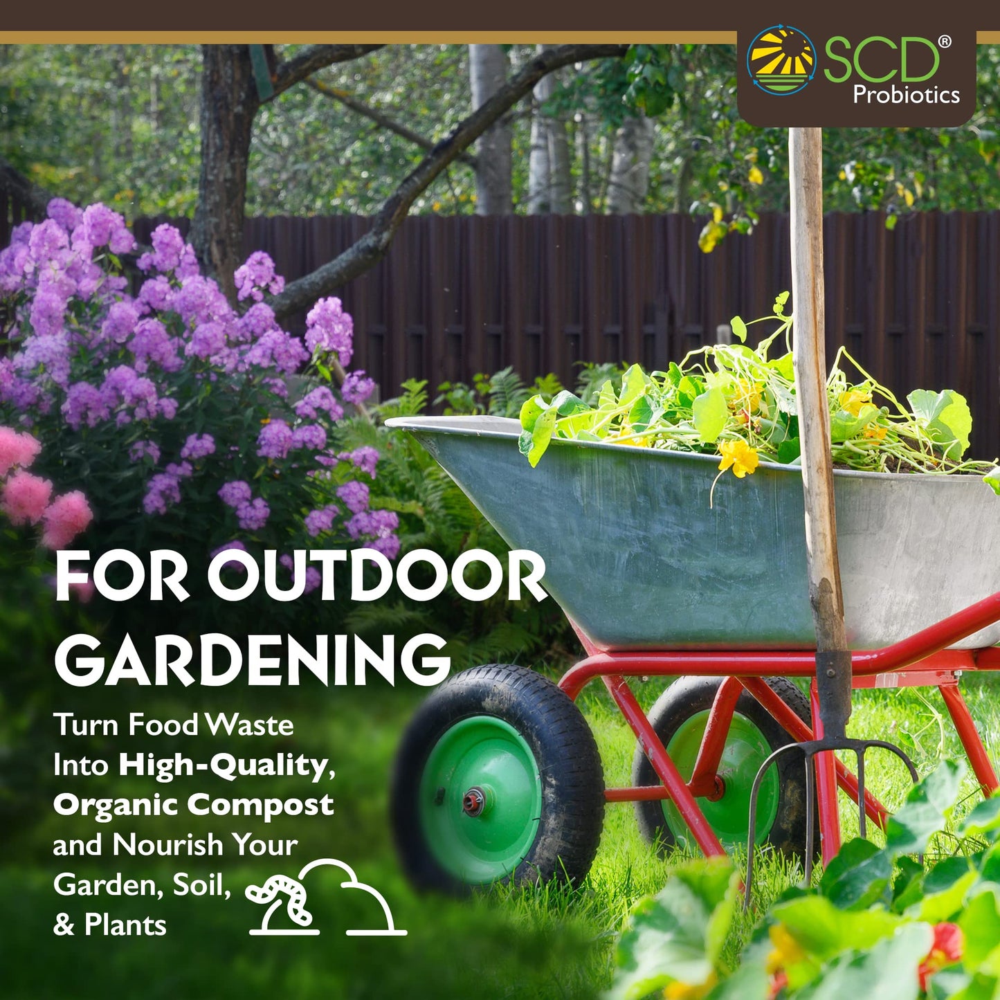 All Seasons Bokashi 5.5 lb Compost Starter - Dry Bokashi Bran for Kitchen Compost Bin, Composts Food, Garden and Pet Waste, Controls Bad Odors by SCD Probiotics