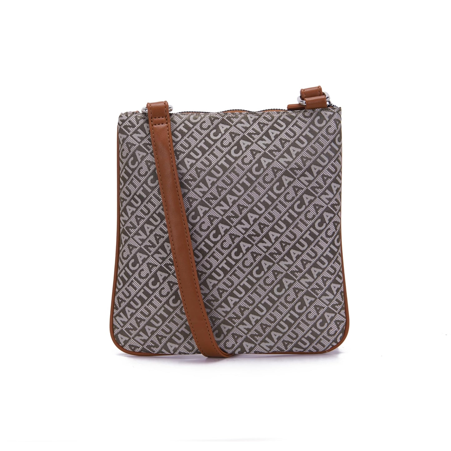 Nautica Lakeside Signature Jaquard North South Crossbody Bag