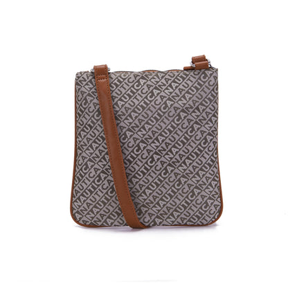 Nautica Lakeside Signature Jaquard North South Crossbody Bag