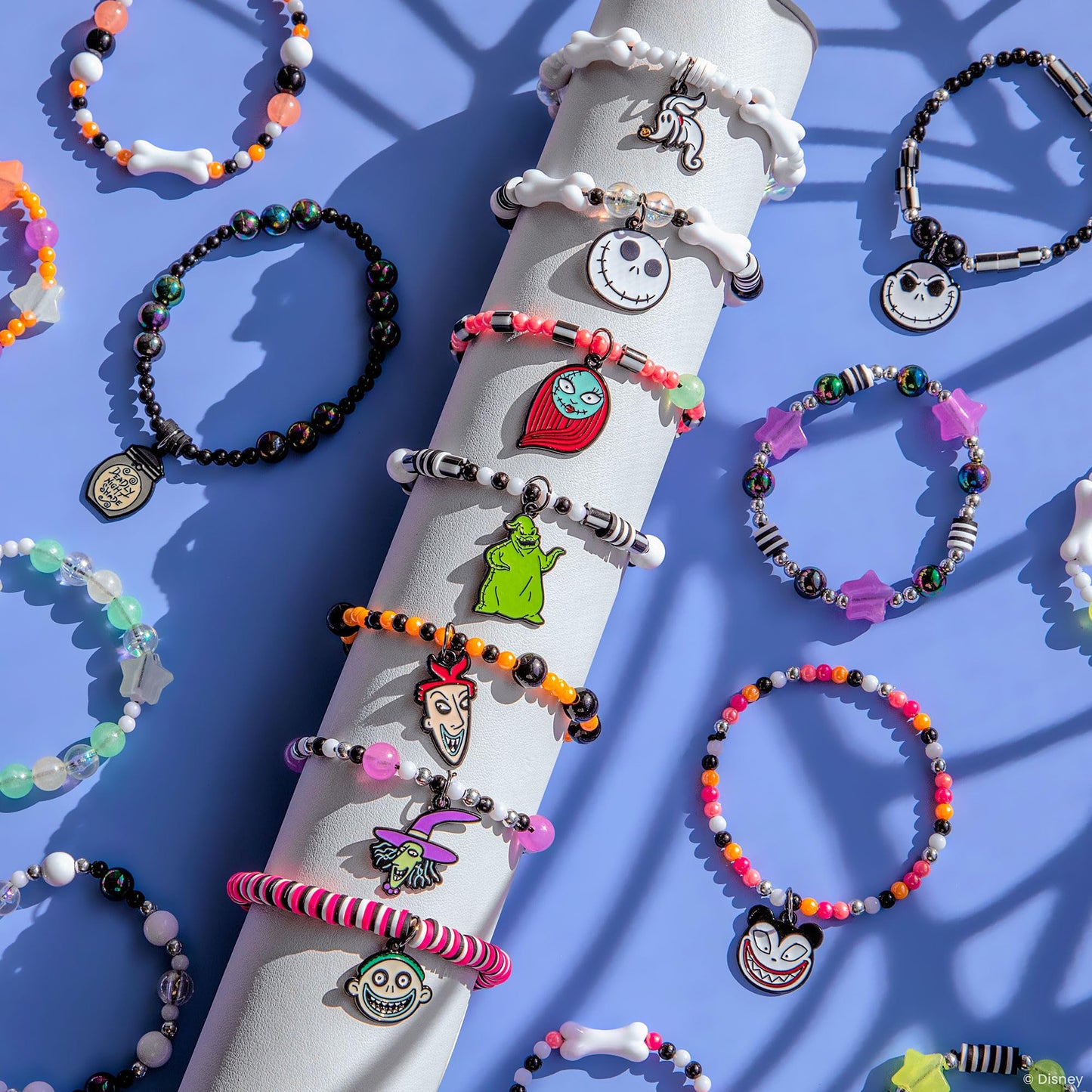 Fashion Angels Disney Tim Burton's The Nightmare Before Christmas Sweet & Scary Jewelry Kit, Includes 800+ Beads, Trendy DIY Jewelry Kit for Tweens & Teens