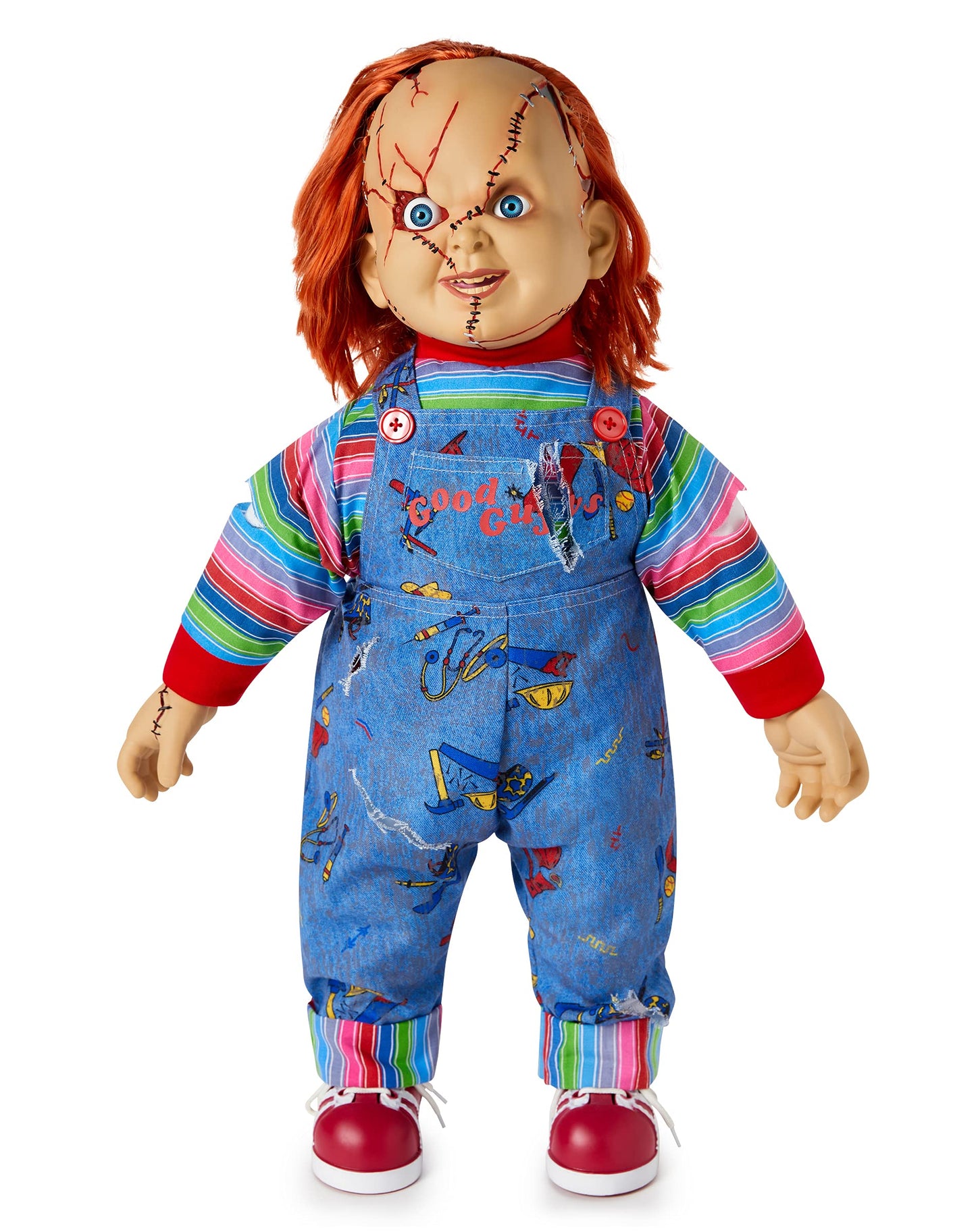 Spirit Halloween Chucky Doll | Officially Licensed | Horror Decor | Indoor Decor | Classic Halloween | 24 Inches Tall