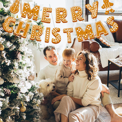 Merry-Christmas Holiday Party-Decorations Wall-Window Banners - 2pcs Fireplace Happy New Year Birthday Paper Streamers, Hanging Backdrop Decor Lasting Surprise