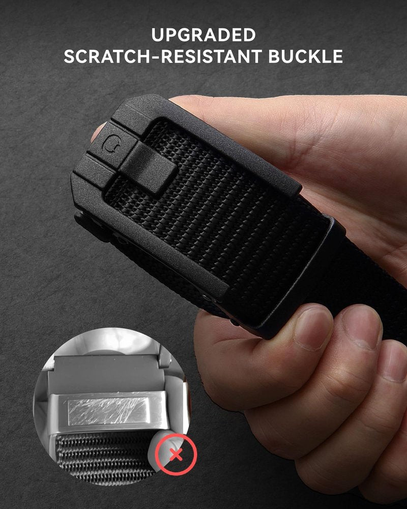 CHAOREN Ratchet Tactical Belt Men – 1.5" Adjustable Nylon Web Belt – Quick Release for Work, EDC, Outdoor Use