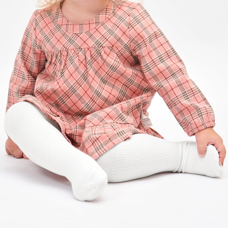 Stelle Toddler Girls Tights Baby Cable Knit Thick Stockings Cotton Winter Warm Leggings Pantyhose 1/2/3 Pack(White,XXS)