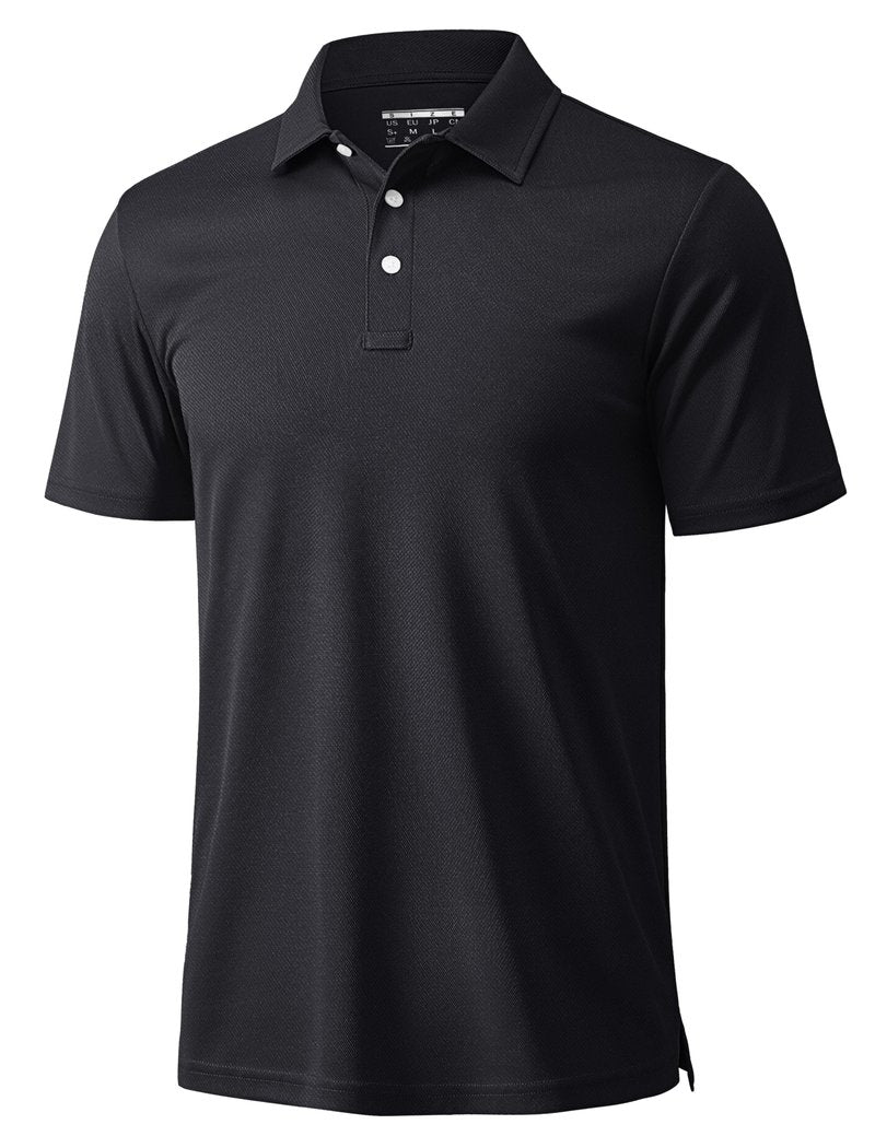 MAGCOMSEN Polo Shirts for Men Short Sleeve Performance Golf Polos Moisture Wicking Casual Collared Shirts Summer Top