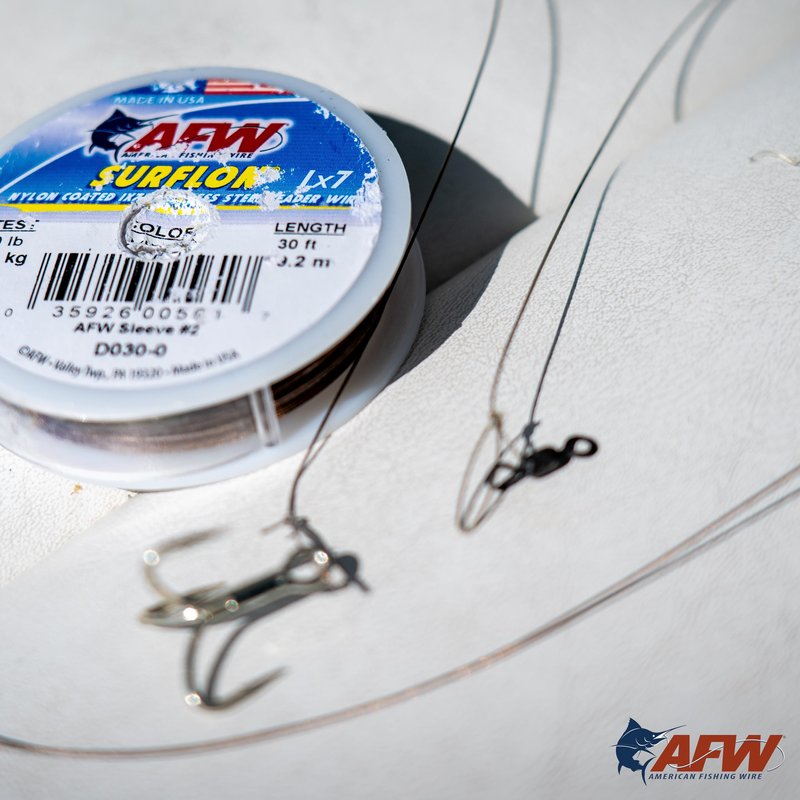 American Fishing Wire Fishing Swivels - Mighty Mini 100% Stainless Steel Crane Swivels, 3X Stronger Than Brass, for Terminal Tackle Box, Up to 600lb Test - Fishing Gear for Fishing Line Leaders