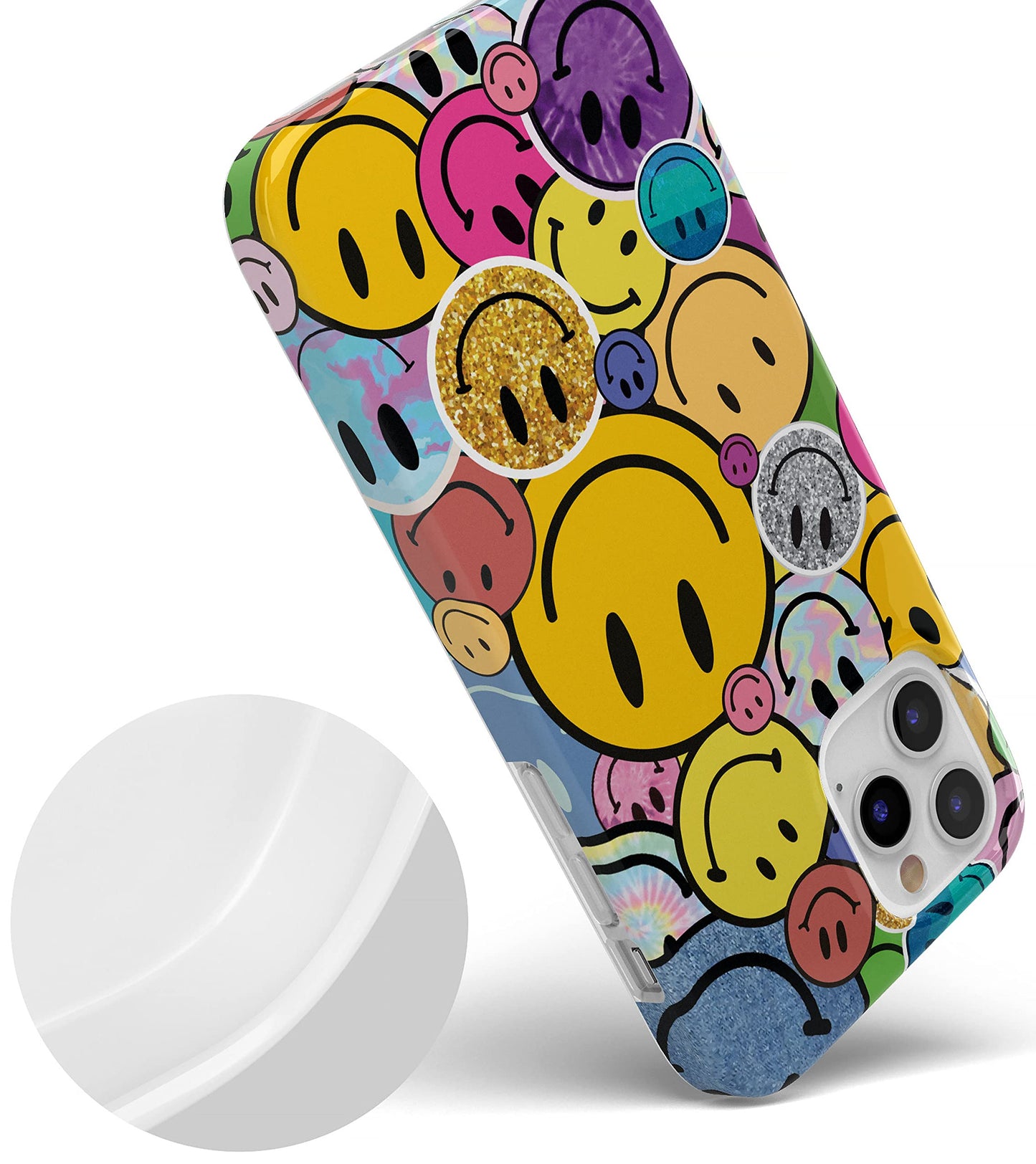 Casely iPhone 12/12 Pro Case | Field of Flowers | Pastel Floral | Classic Ultra Slim Design