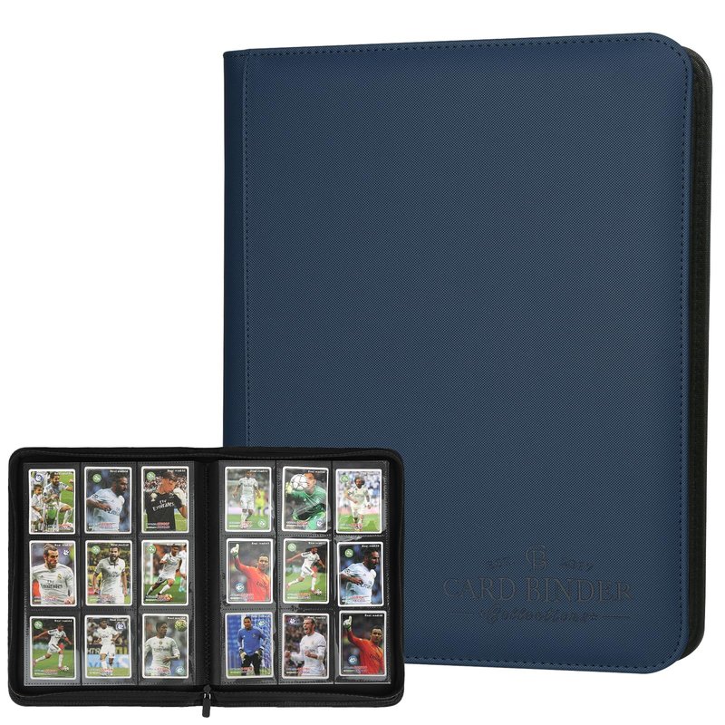 Foalgo Trading Card Binder, Card Collection Binder Album Folder with 540 Side Loading Pockets, 9 Pocket Trading Card Album Folder for TGC,MTG, Baseball Cards, Yugioh