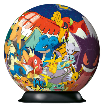 Ravensburger Pokemon 3D Jigsaw Puzzle Ball for Kids Age 6 Years Up - 72 Pieces - No Glue Required for Boys and Girls