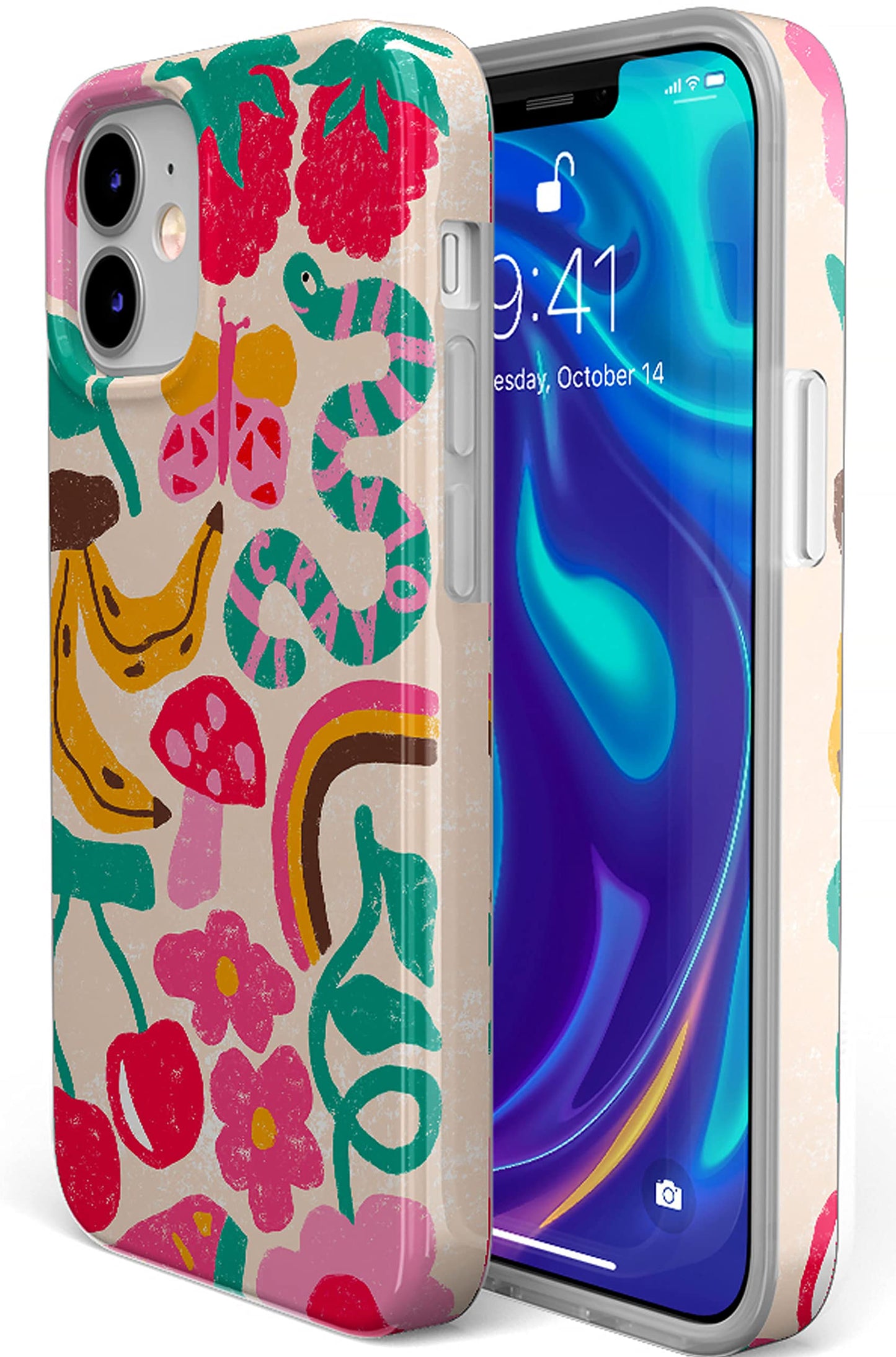 Casely iPhone 11 Case | Doodle Bug | Crayola Crayon Case