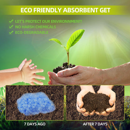 CHTSJQW Portable Toilet Absorbent Gel, 25 Pack Poo Urine Deodorizing Treatment for Camping and Outdoor Hiking