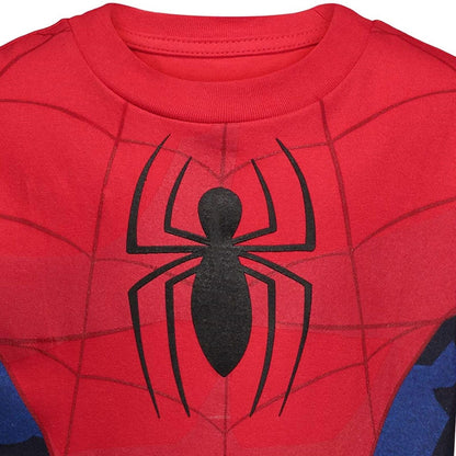 Marvel Spider-Man Toddler Boys 4 Pack T-Shirts Spiderman 5T