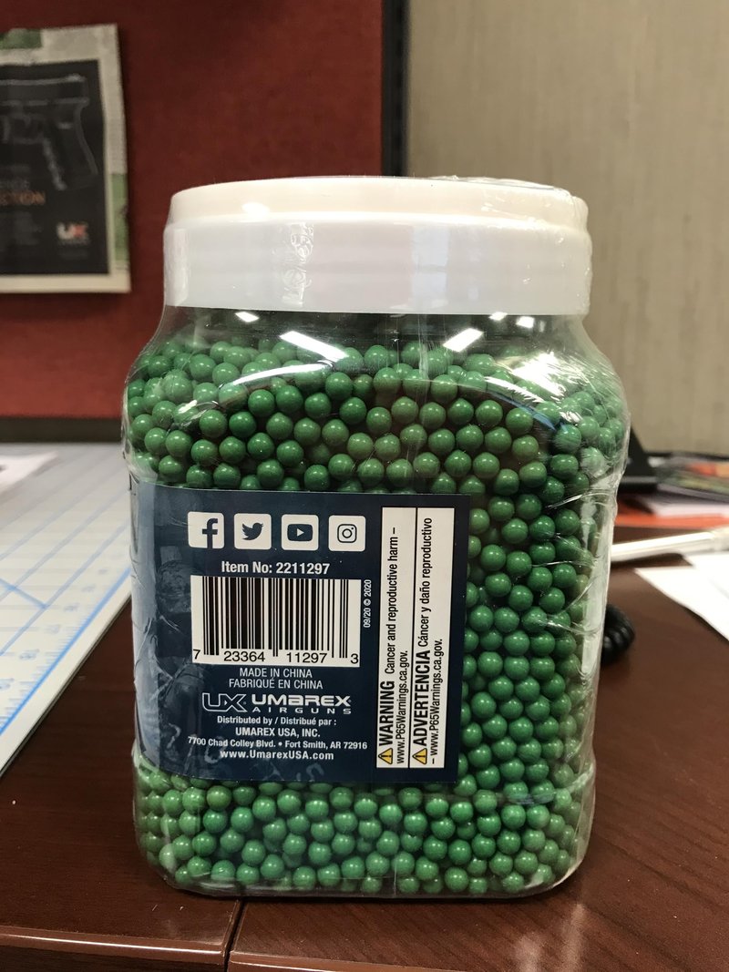 Tactical Force Premium Biodegradable 6mm Airsoft BBS Ammo, .20 Gram, 10,000 Count