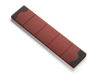 Glorious Gaming Wooden Wrist Rest - Full Standard Size - Brown - Mechanical Keyboard, Wood Ergonomic Palm Rest| 17.5x4 inches/19mm Thick (GV-100-BROWN)