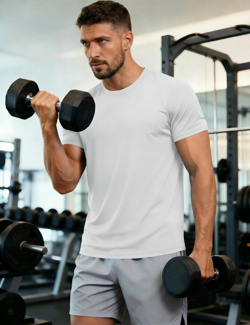 MAGCOMSEN Outdoor Shirts Men UPF 50+ Short Sleeve T-Shirt Moisture Wicking Summer Quick-Dry Rashguard Swim Shirt