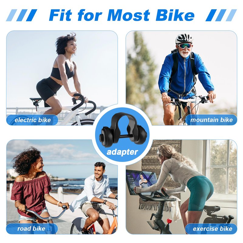 Xmifer Oversized Bike Seat, Comfortable Bike Seat - Universal Replacement Bicycle Saddle - Waterproof Leather Bicycle Seat with Extra Padded Memory Foam - Bicycle Seat for Men/Women