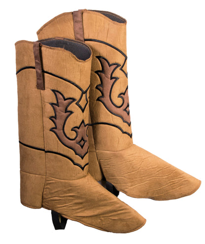 Rubies Adult Cowboy Boot-Top Covers Costume Accessory for Themed Parties and Halloween