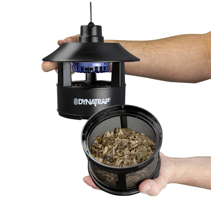 DynaTrap DT160 1/4 Acre Mosquito Trap & Flying Insect Trap – Kills Mosquitoes, Flies, Gnats, Wasps, & Other Flying Insects – Mosquito Zapper & Bug Zapper Outdoor Alternative – Black