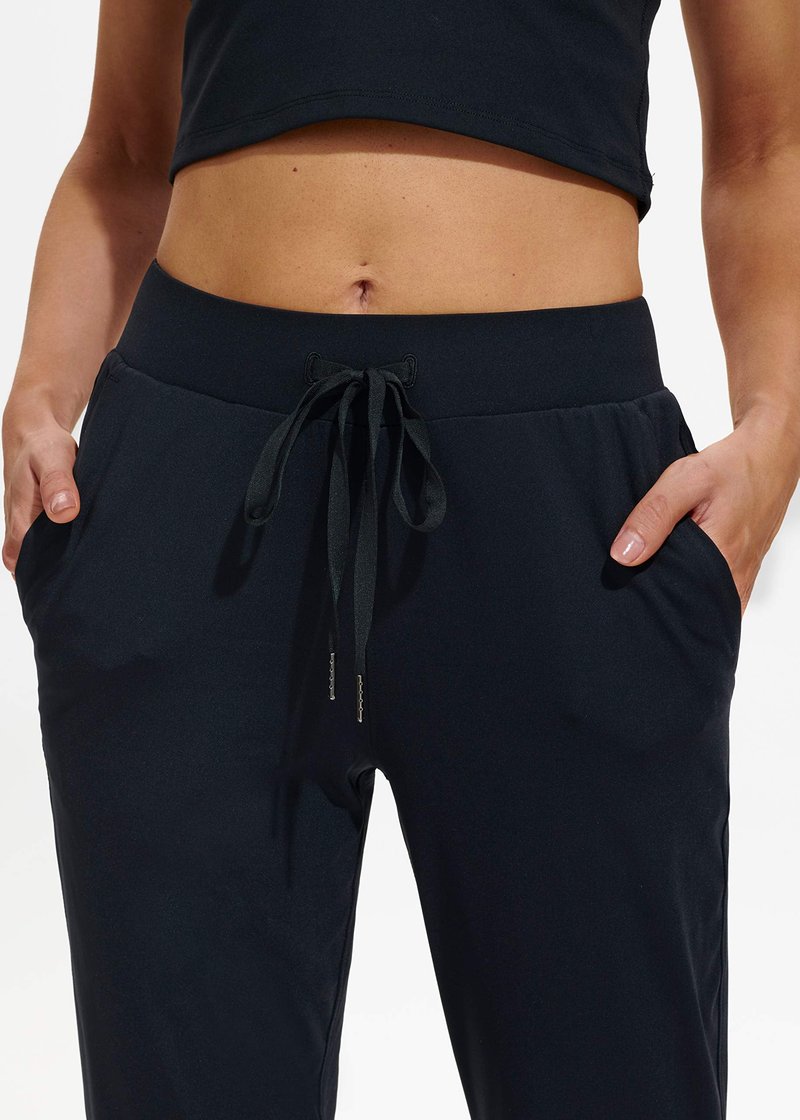 Libin Joggers for Women Tall/Regular/Petite Dance Sweatpants Athletic Workout Trousers Pants Tapered Casual Teacher Yoga Pants for Running Golf Work Cloths, Black 3XL