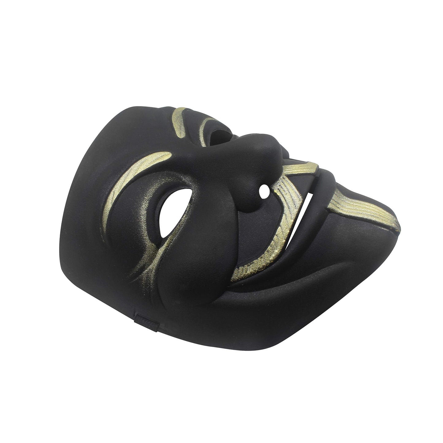 Udekit Hacker Mask V for Vendetta Face Mask for Women Men Halloween Costume Cosplay (4 Pices a Set)