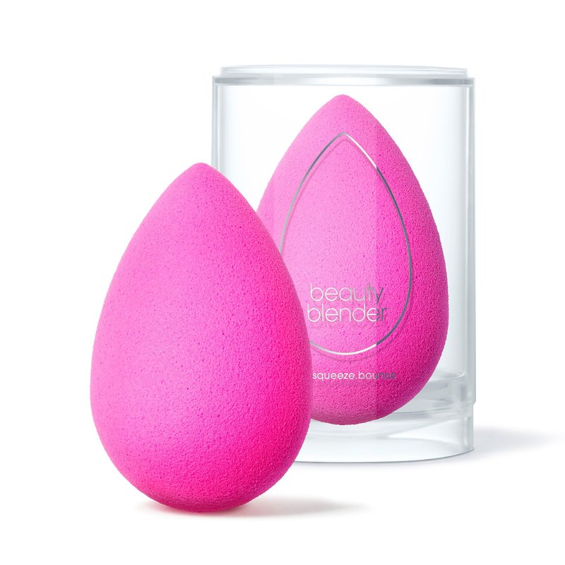 Beautyblender Original Pink Makeup Sponge | Super-Soft Blending Foam for Foundations, Powders and Creams | Reusable & Washable, Vegan & Cruelty-Free, Streak-Free Finish