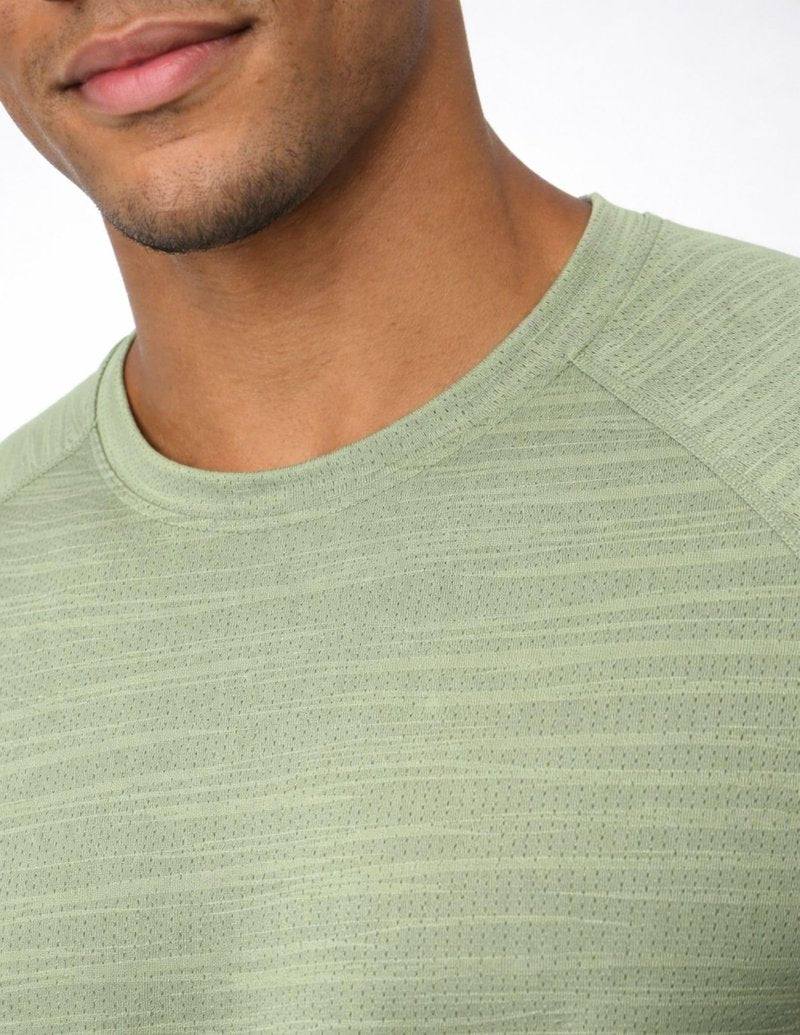 5 Pack Men’s Active Quick Dry Crew Neck T Shirts | Athletic Running Gym Workout Short Sleeve Tee Tops Bulk (Set 19, Small)