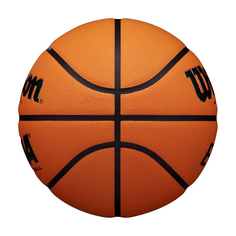 WILSON NCAA Evo NXT Indoor Game Basketball - Size 6-28.5",Orange