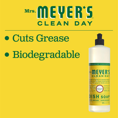 Mrs. Meyer's Clean Day Dish Soap, Honeysuckle, 16 fl oz