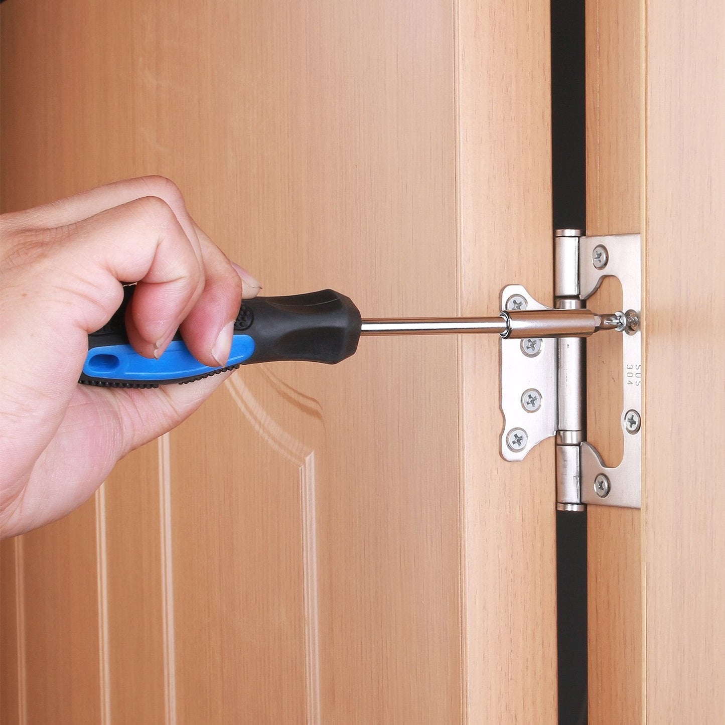 EFFICERE 40-Piece All Purpose Household Tool Kit – Includes All Essential Tools for Home, Garage, Office and College Dormitory Use