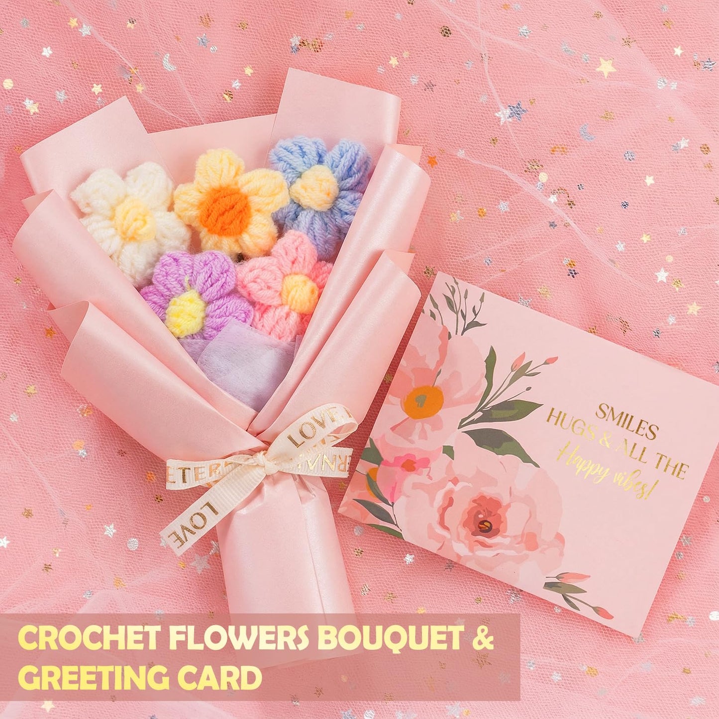 Gifts for Women, 9pcs Happy Birthday Gifts for Women, Christmas Ideas Mothers Day Gift Baskets Unique Rose