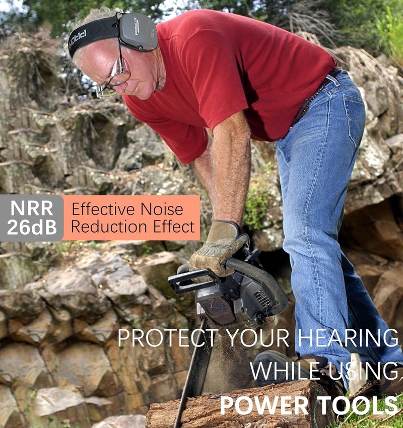 PROHEAR Ear Protection Earmuffs - Slim Design for Shooting & Noise Reduction | Comfortable Fit