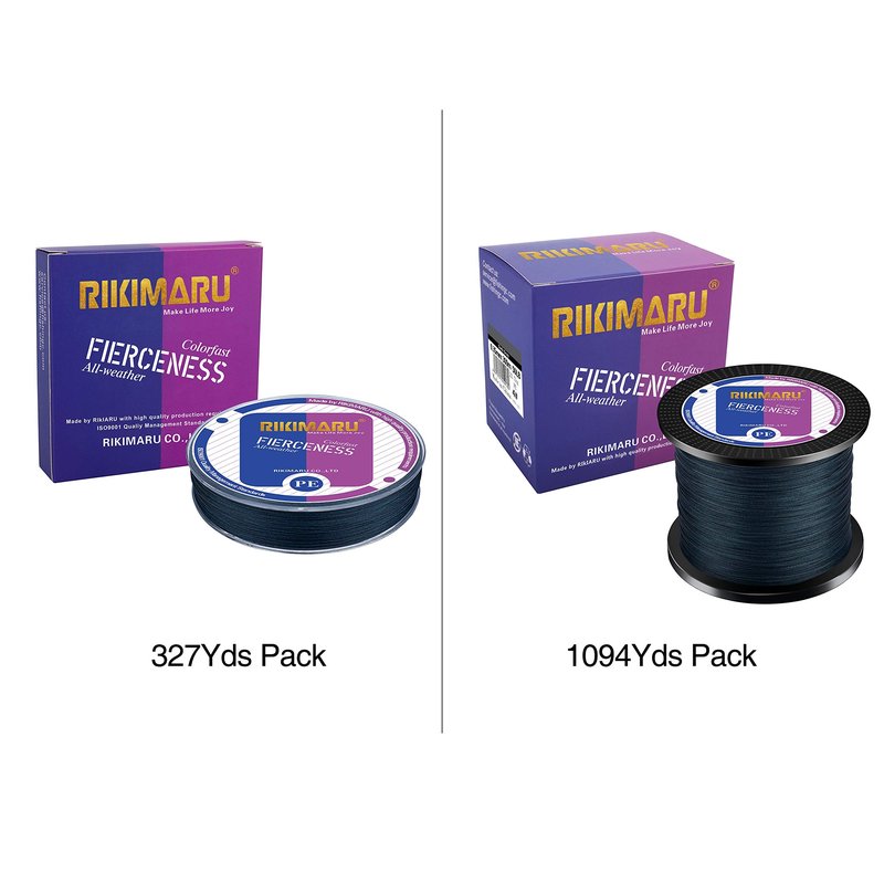 Braided Fishing Line Abrasion Resistant Superline Zero Stretch&Low Memory Extra Thin Diameter Dark Gray 327Yds,20LB