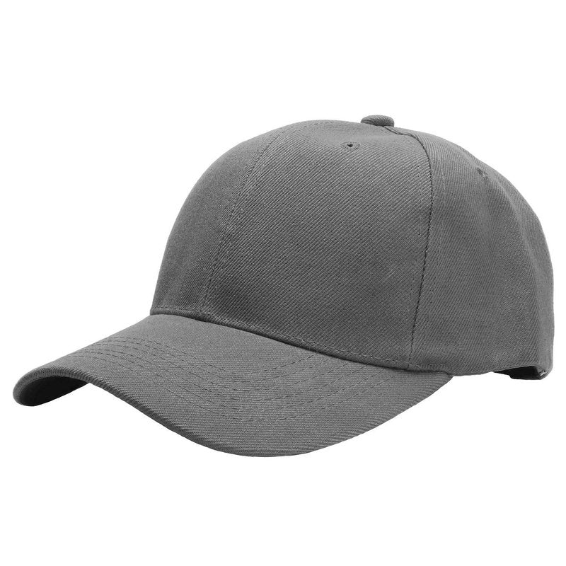 Falari Baseball Cap Adjustable Size for Running Workouts and Outdoor Activities All Seasons (1pc Dark Grey)