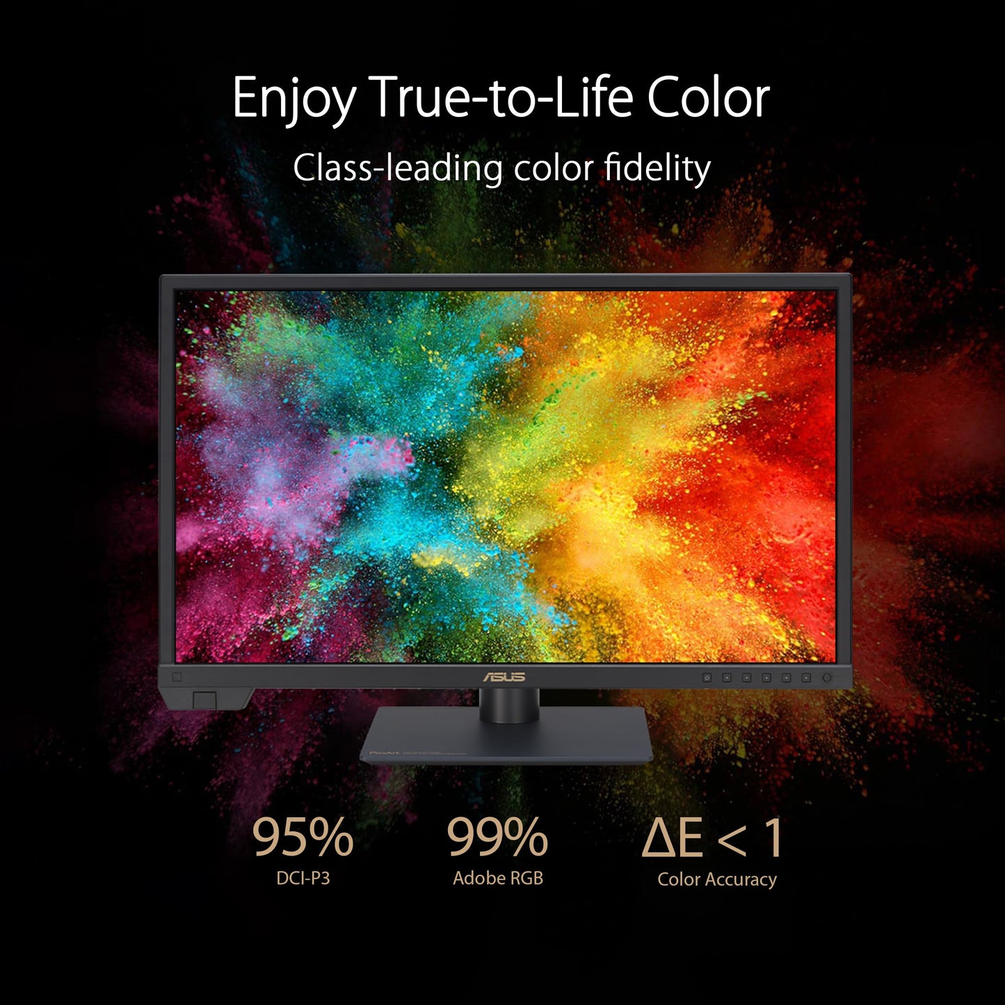 ASUS ProArt Display 14” 1080P Portable Touchscreen Monitor (PA148CTV) - Full HD, IPS, 100% sRGB/Rec.709, Color Accuracy ΔE < 2, Calman Verified, USB-C Power Delivery, Micro HDMI, Tripod Socket,Black